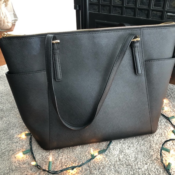 Michael Kors Leather Satchel - Picture 3 of 5